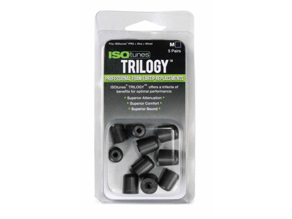 ISOtunes Foam Replacement Eartips Medium