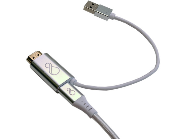 Ochno Adapter, HDMI to USB-C with USB-A