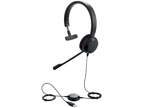 Jabra Evolve 20 MS Mono USB Headband,...