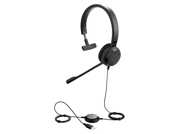 Jabra Evolve 20 MS Mono USB Headband...