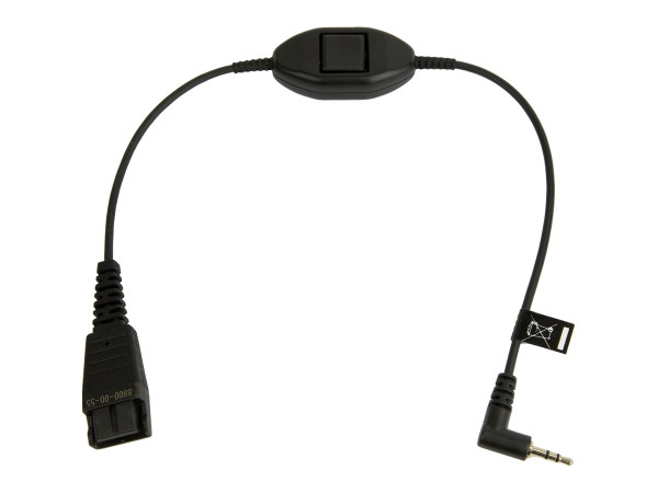 Jabra QD Cord to 2,5mm. 0,3m, with...