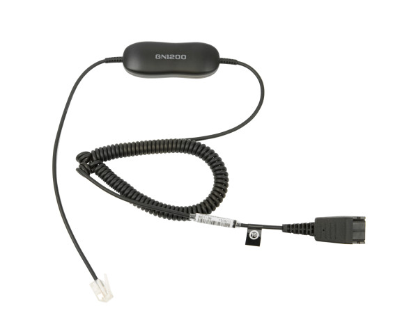 Jabra Smart Cord, QD to RJ10, coiled,...