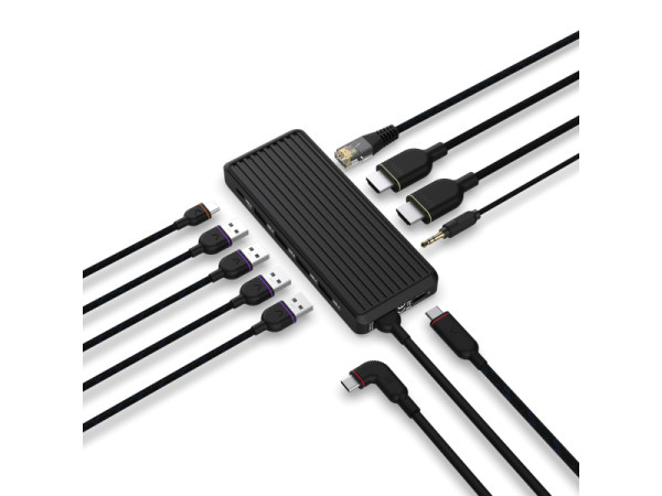 UNISYNK USB-C Dual Screen 1 to 10...