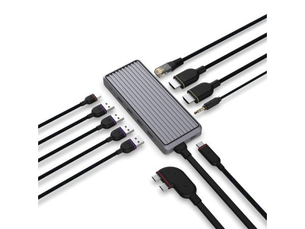 UNISYNK USB-C 10 Port Dual Screen... UNISYNK USB-C 10 Port Dual Screen...