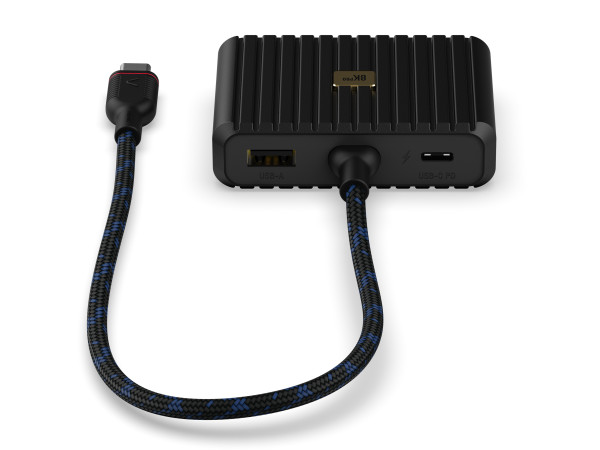 Unisynk 5 port USB-C Hub 8K 100W Black Unisynk 5 port USB-C Hub 8K 100W Black