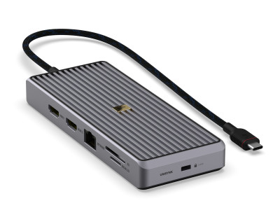 Unisynk 12 port USB-C Hub...