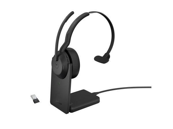 Jabra Evolve2 55 Link380a MS Mono Stand Jabra Evolve2 55 Link380a MS Mono Stand