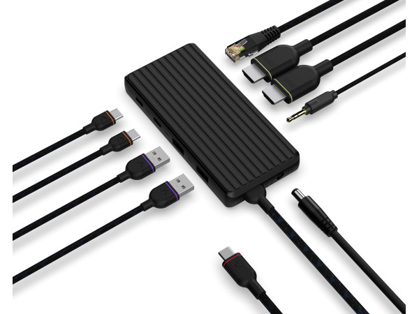 Unisynk 9 Port Dual Display Docking... Unisynk 9 Port Dual Display Docking...
