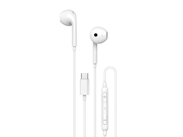 Unisynk In-Ear Headphones USB-C White
