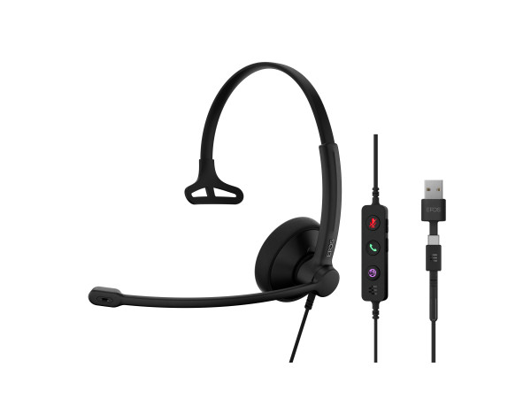 EPOS IMPACT 100 MS Mono USB-C+A EPOS IMPACT 100 MS Mono USB-C+A
