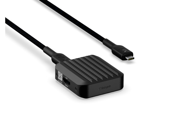 Unisynk 4 Port USB-C Hub V3 140W Black