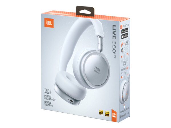 JBL LIVE 680NC, Wireless, White