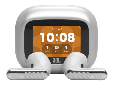 JBL Live Flex 4, Silver 2