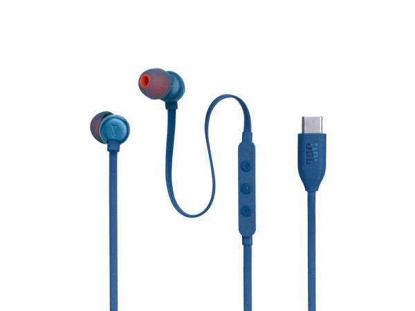 JBL Tune 310C,  In-Ear Wired, Blue