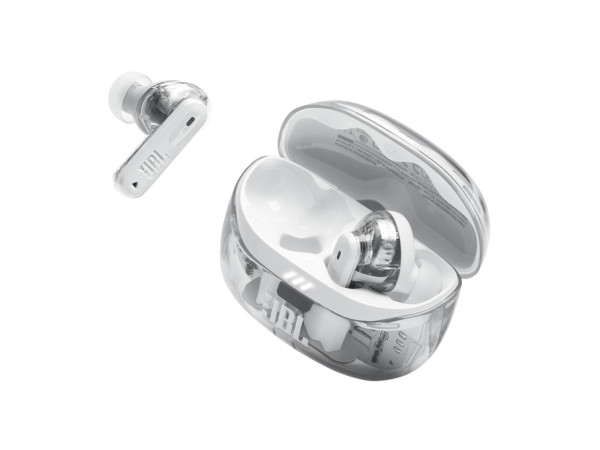 JBL Tune Beam 2 Ghost Edition, White