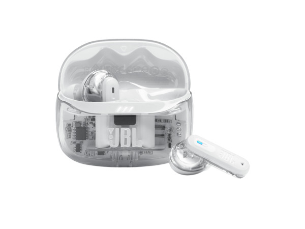JBL Tune Beam 2 Ghost Edition, White